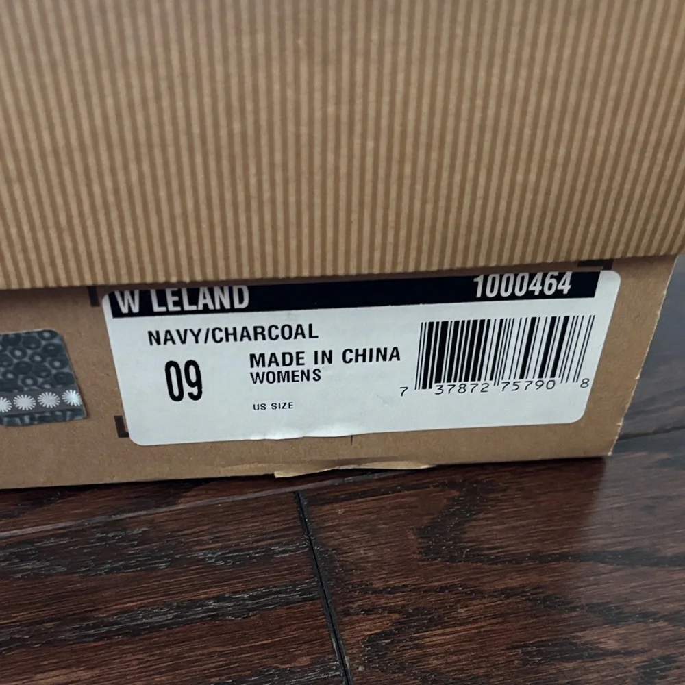 UGG Blue and Gray Knit Winter Boots - Picture 2 of 6